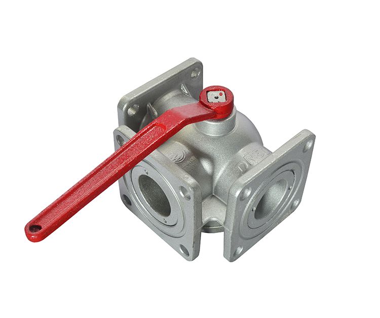 50四位三通閥門（鋁合金）