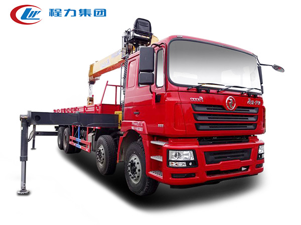 陜汽德龍前四后八16噸隨車吊