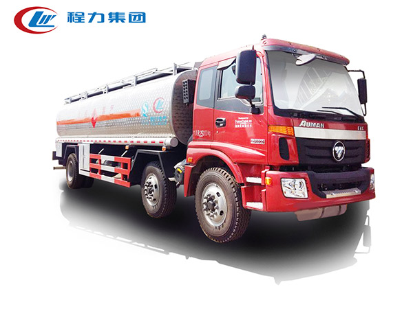 福田歐曼28立方小三軸鋁合金運油車