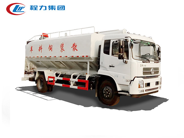 天錦10噸單橋飼料運輸車