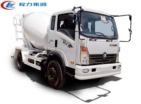 重汽王牌5方水泥攪拌車