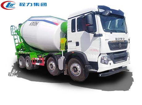 重汽豪曼輕量化12方攪拌車