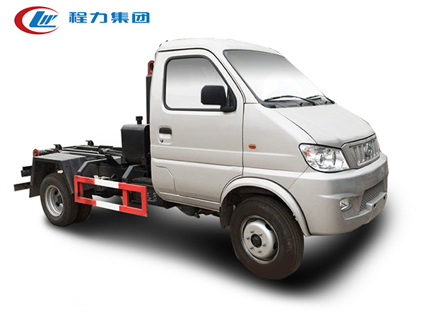 長安3方后雙輪勾臂垃圾車