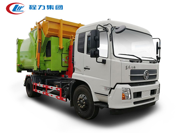 東風(fēng)天錦12方勾臂垃圾車