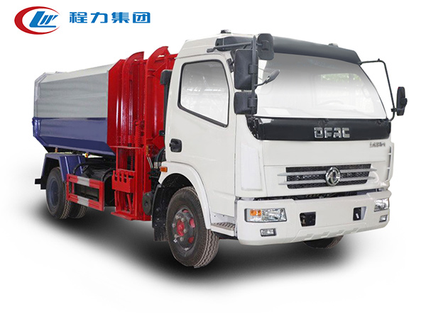 東風多利卡8方掛桶垃圾車