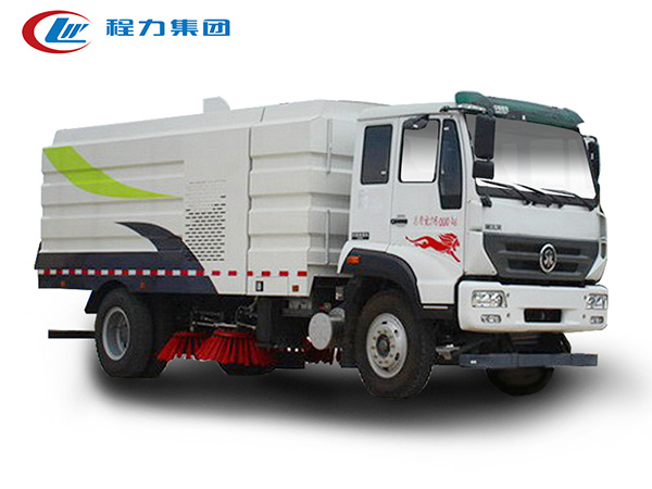 重汽斯太爾12方掃路車
