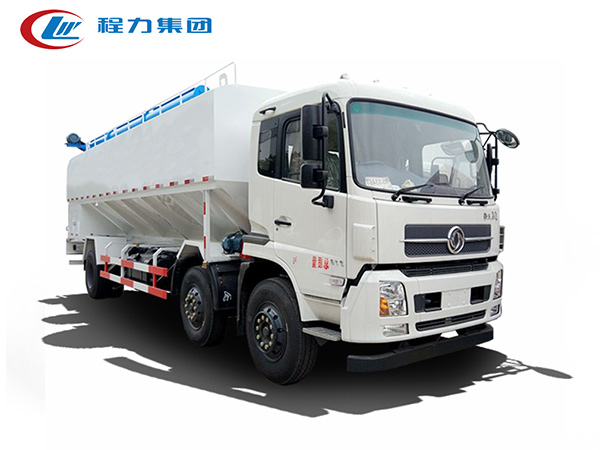 天錦小三軸15噸飼料運輸車