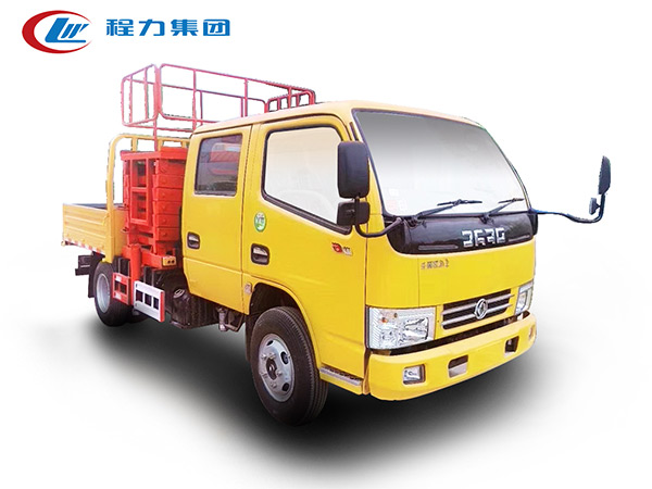 東風雙排座8-10米平臺升降高空作業(yè)車