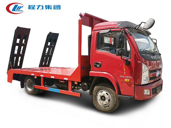 躍進藍牌平板運輸車（60-75型號挖機）