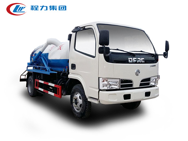 東風(fēng)多利卡藍(lán)牌吸污車