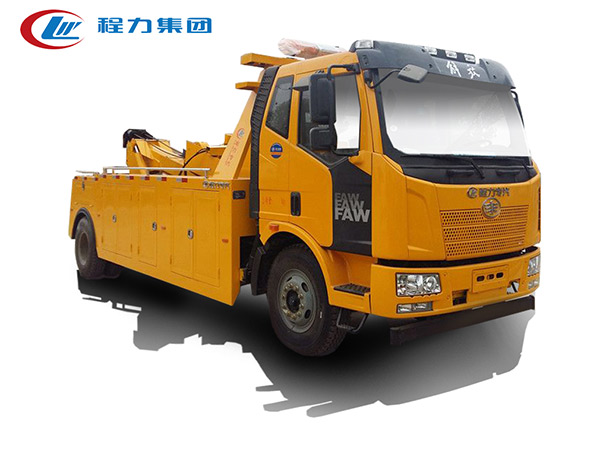 解放單橋一托一清障車