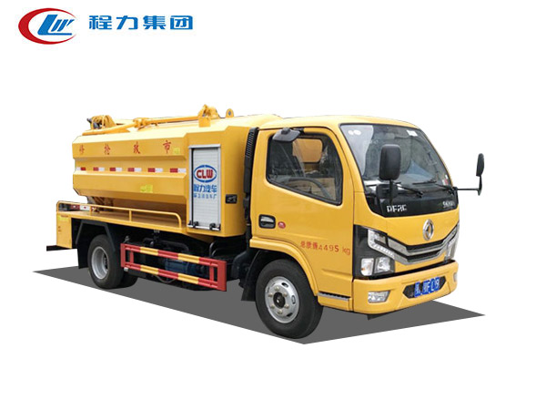 國六東風多利卡D6清洗吸污車